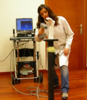 Elisabet scaneando un dafo