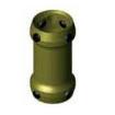 Adaptador doble de setenty cinco milimetros