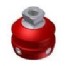 Adaptador de aluminio macho-hembra