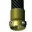 adaptador de titanio con tubo de carbono