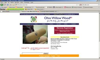 imagen de la p�gina web de ohio willow wood