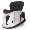 Paciente con un collar pacific