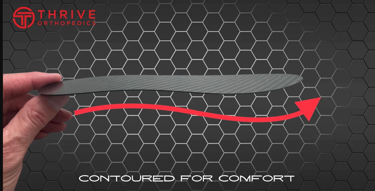 X-Glide plantillas de fibra de carbono