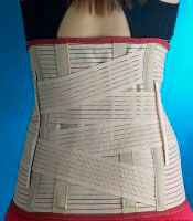 Patient avec ceinture Dorsatex 32