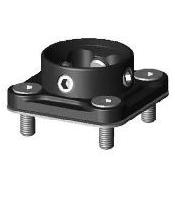 Adaptador hembra de cuatro agujeros